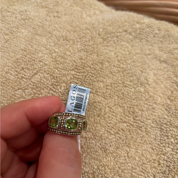 NWT, LAGOS Peridot stacking rings Rittehouse - Picture 5 of 10